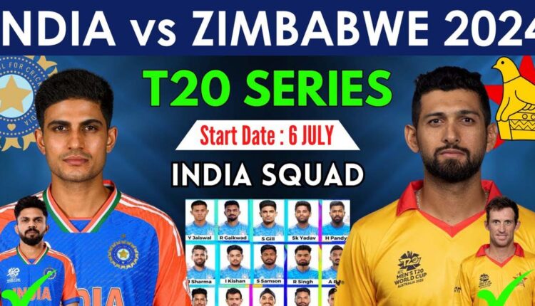 How to Watch the Live Stream India vs Zimbabwe 1st T20I